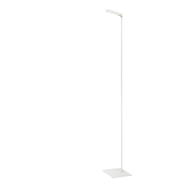 Lucide LAVALE dimbare LED-leesvloerlamp 3 W, wit