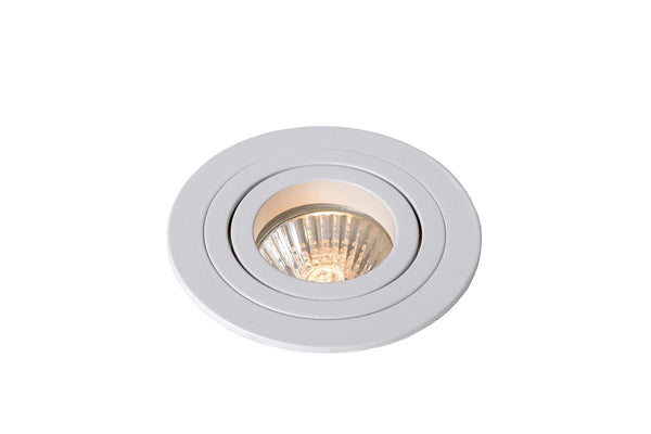 Lucide TUBE inbouwspot Ø 9,2 cm, GU10, wit