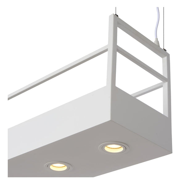 Lucide MIRAVELLE hanglamp 6 × GU10, wit