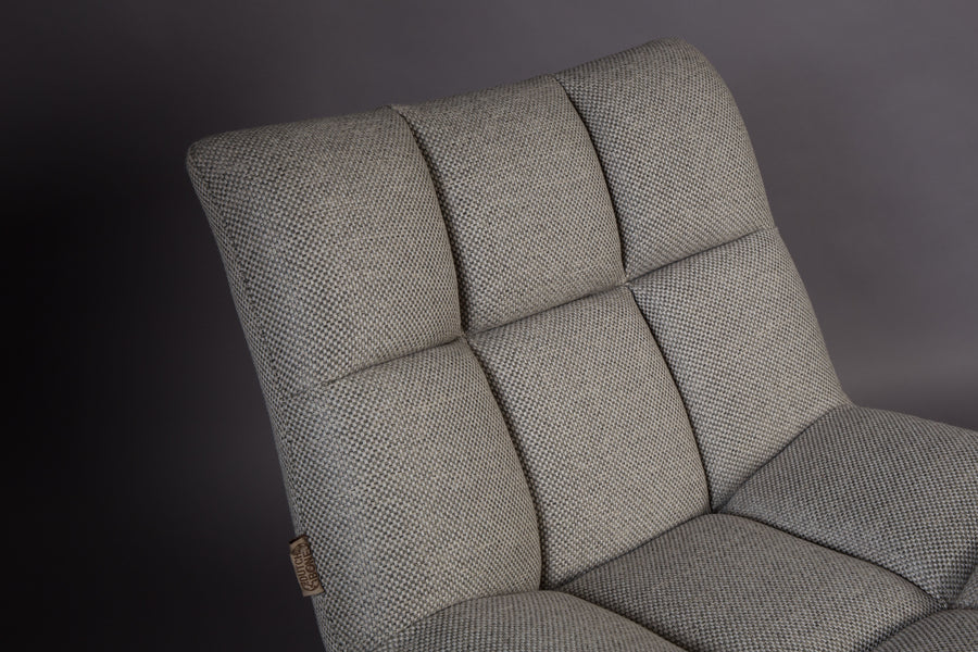 Bar fauteuil licht grijs