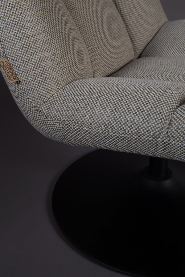 Bar fauteuil licht grijs