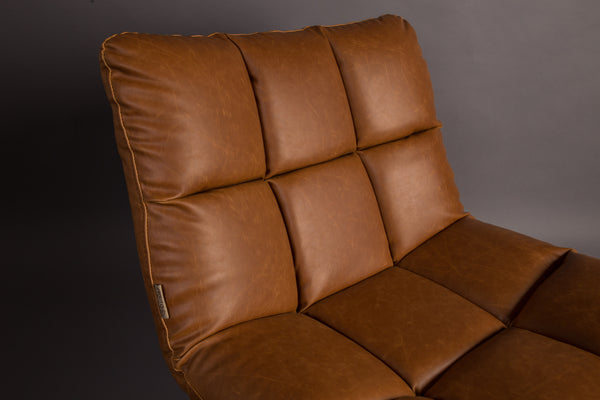 Loungestoel Bar Vintage Bruin