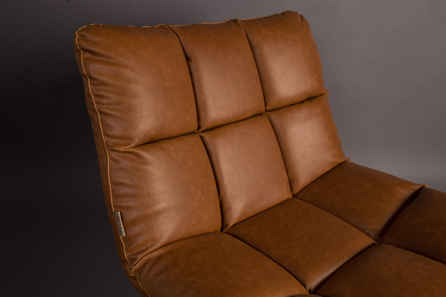 Loungestoel Bar Vintage Bruin