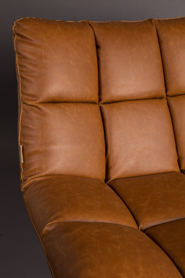 Loungestoel Bar Vintage Bruin