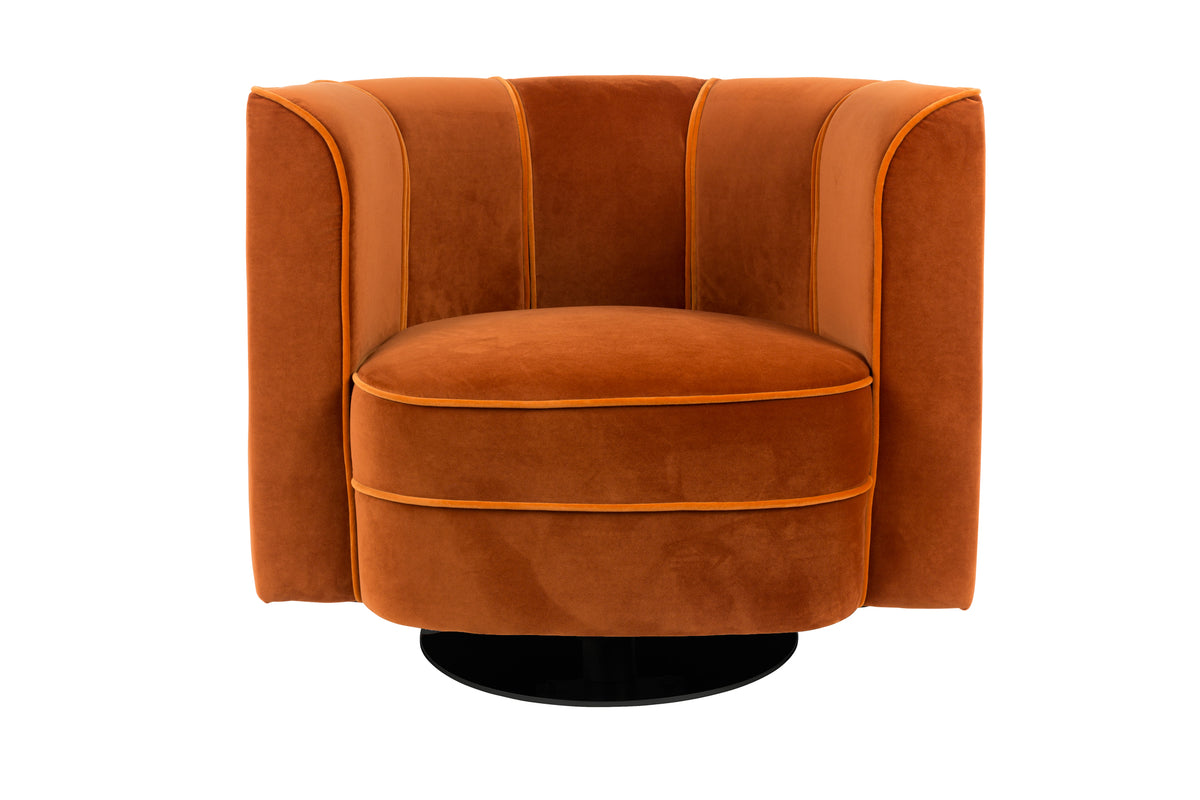 Loungestoel Flower Oranje