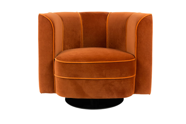 Loungestoel Flower Oranje