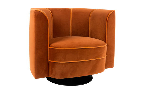 Loungestoel Flower Oranje