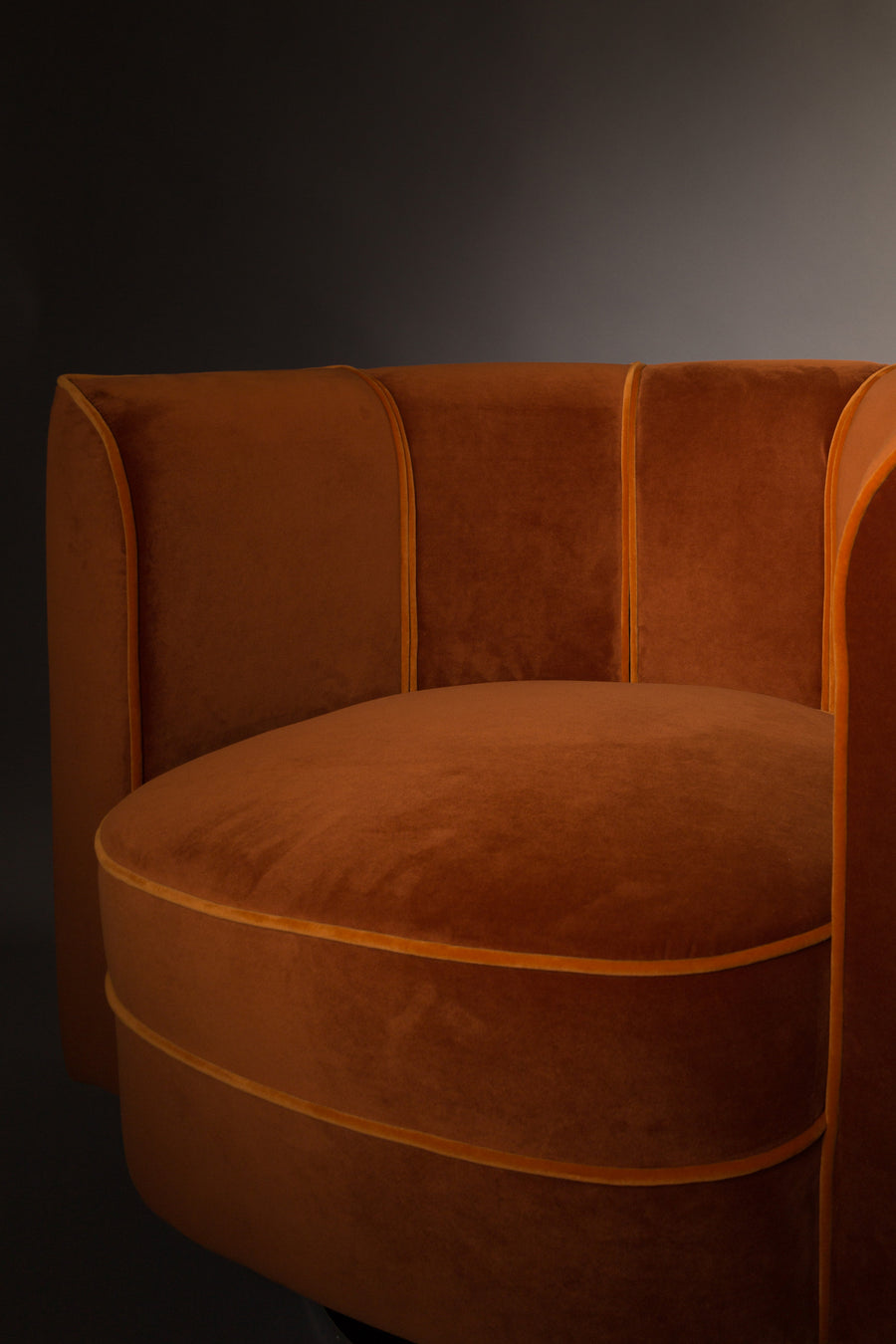 Loungestoel Flower Oranje