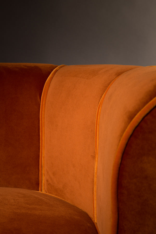 Loungestoel Flower Oranje