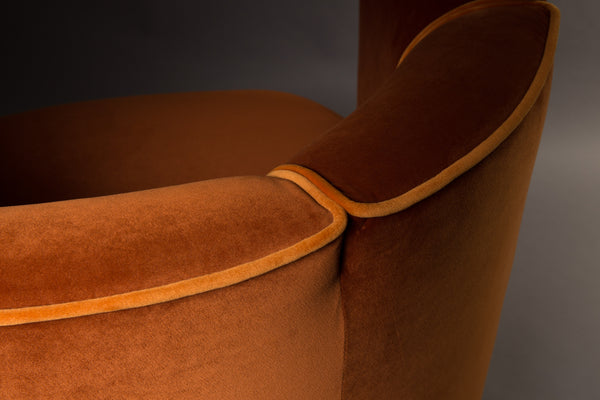 Loungestoel Flower Oranje