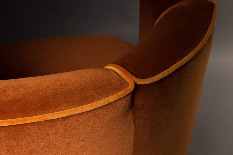 Loungestoel Flower Oranje