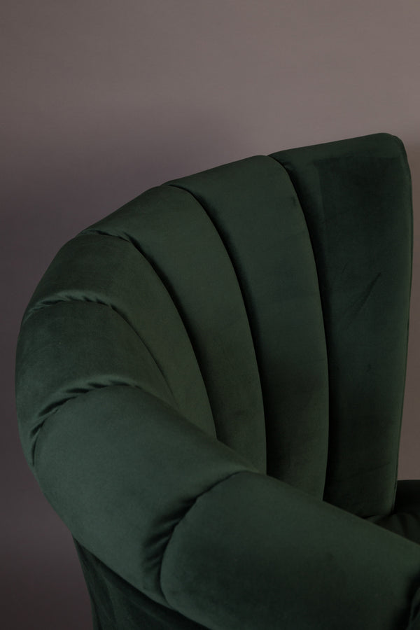 Loungestoel Flair Donker Groen