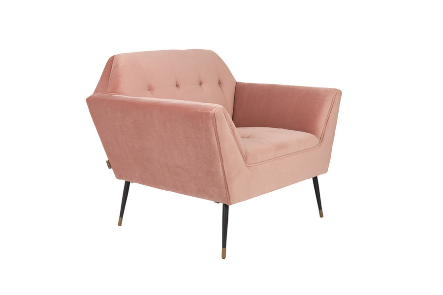 Loungestoel Kate Roze Clay