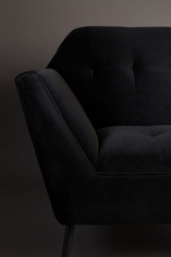 Loungestoel Kate Zwart