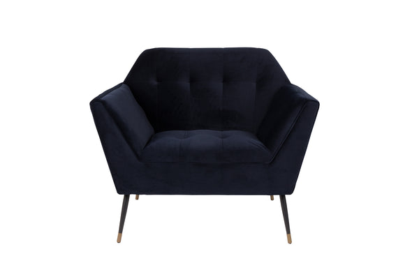 Loungestoel Kate Deep Blauw