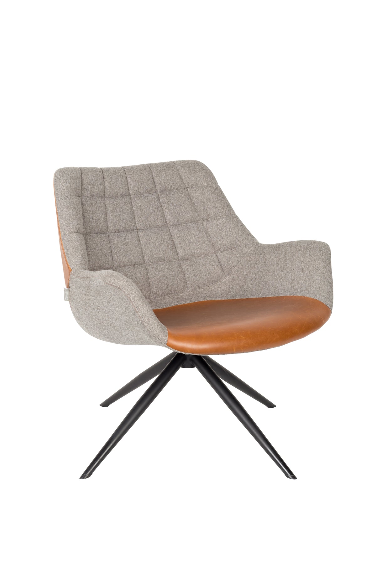 Loungestoel Doulton Vintage Bruin