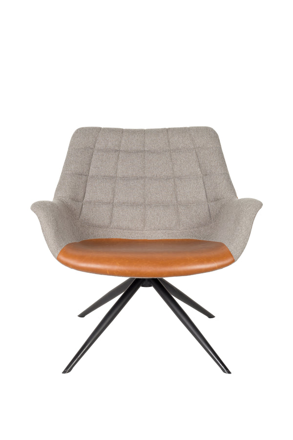 Loungestoel Doulton Vintage Bruin