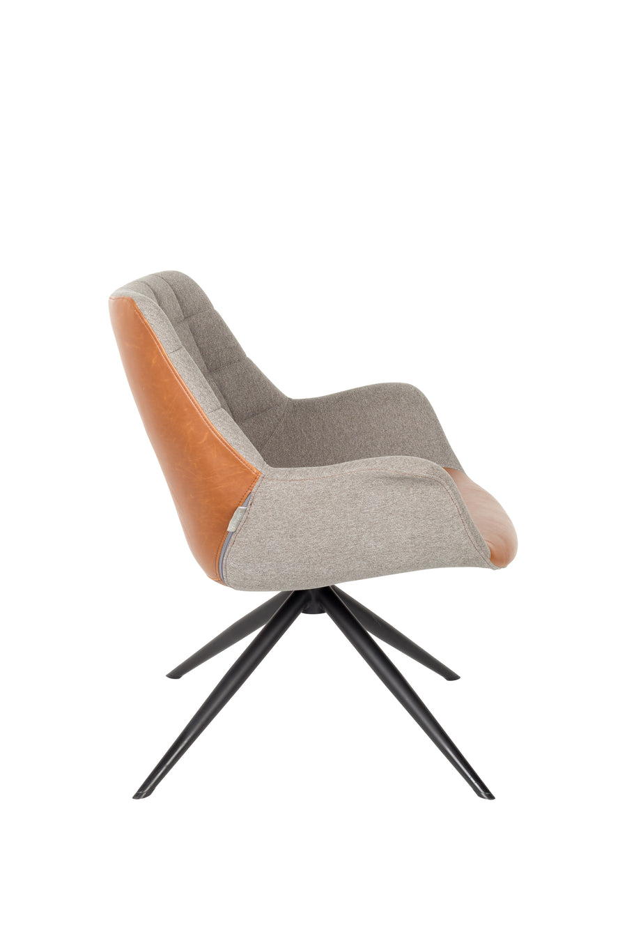 Loungestoel Doulton Vintage Bruin