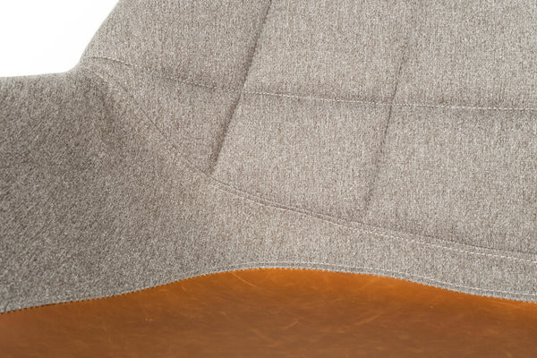 Loungestoel Doulton Vintage Bruin