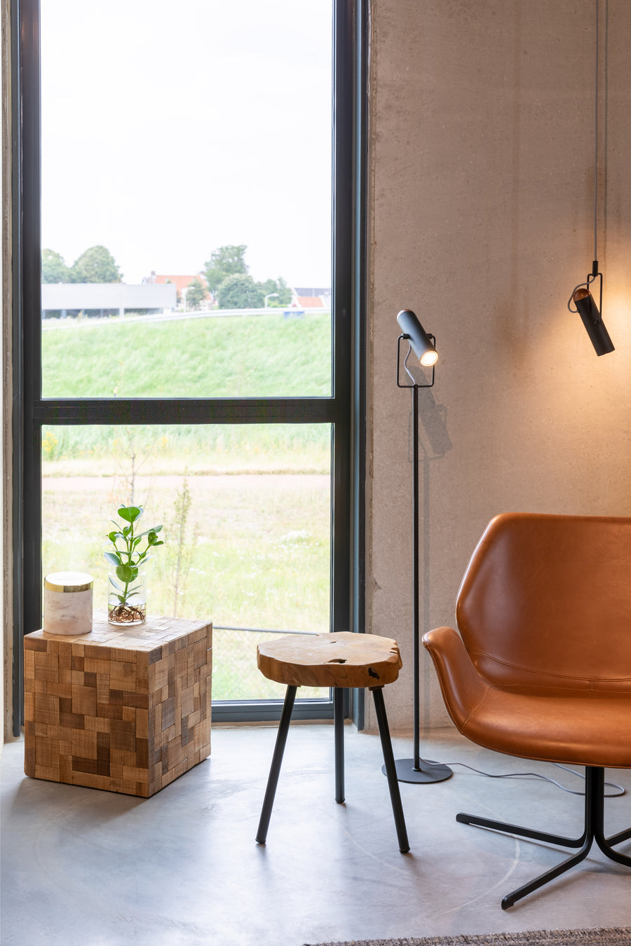 Loungestoel Nikki Alles Bruin