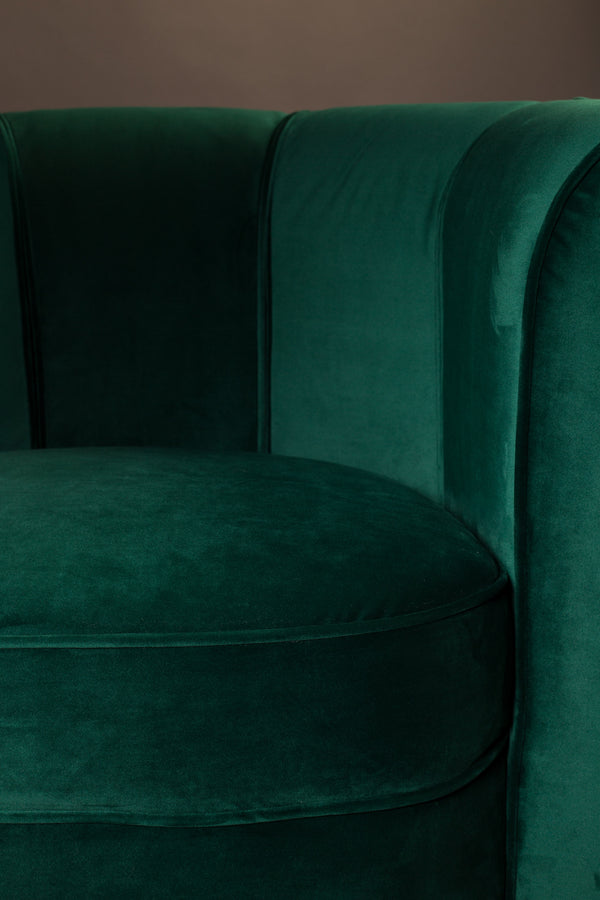 Flower loungestoel groen