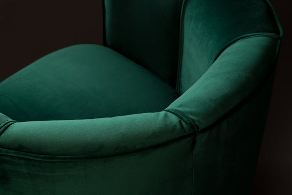 Flower loungestoel groen