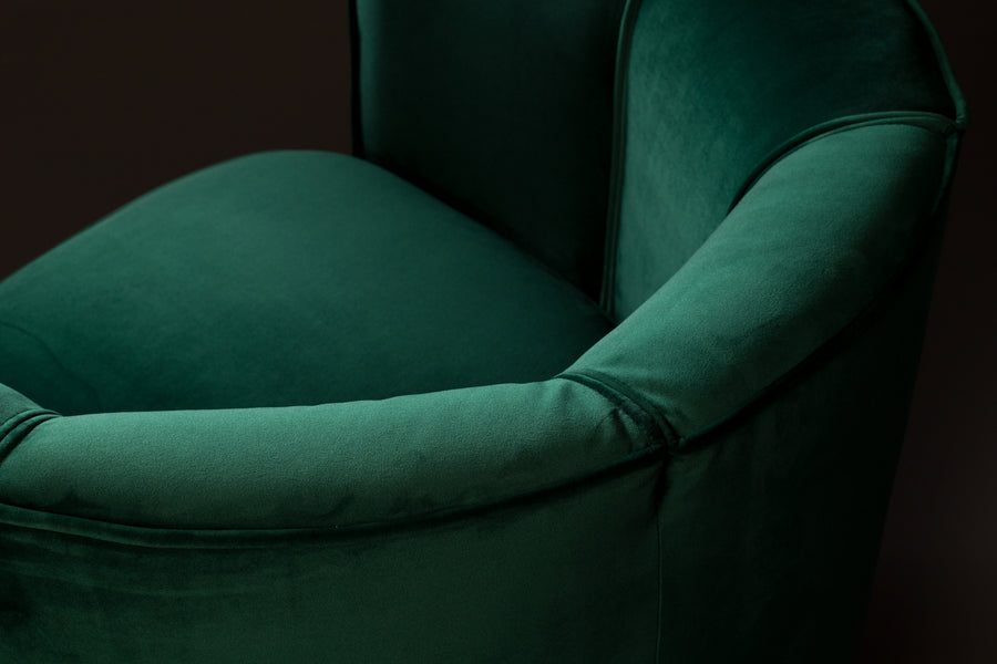 Flower loungestoel groen