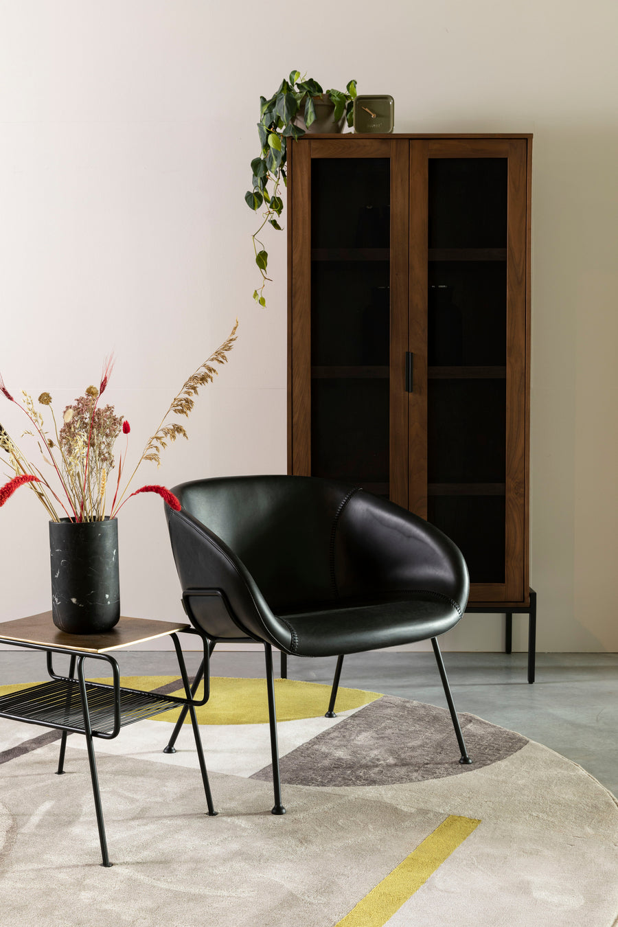 Loungestoel Feston Zwart