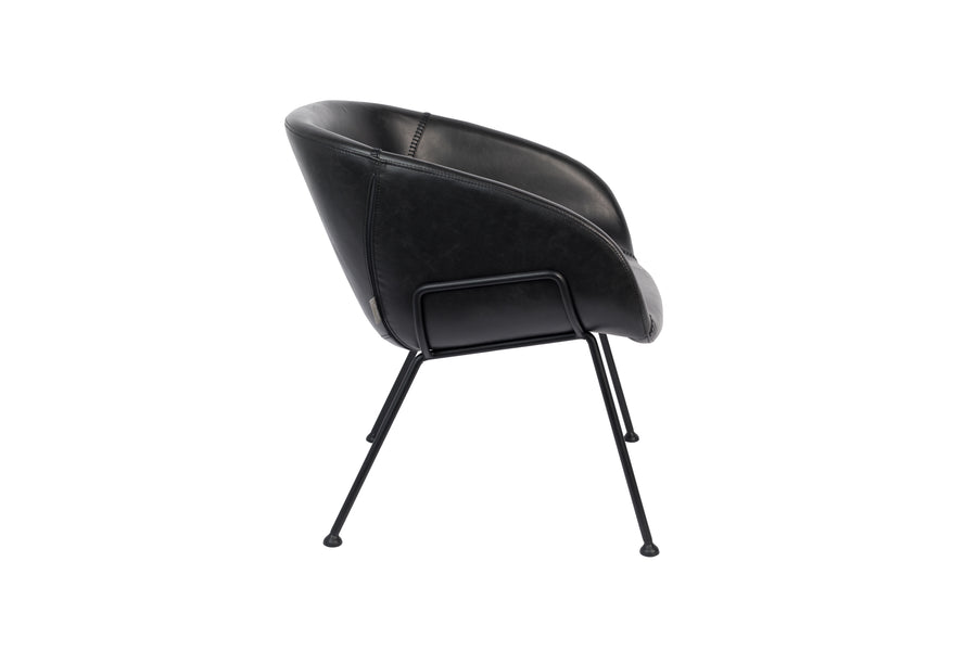 Loungestoel Feston Zwart