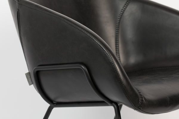 Loungestoel Feston Zwart