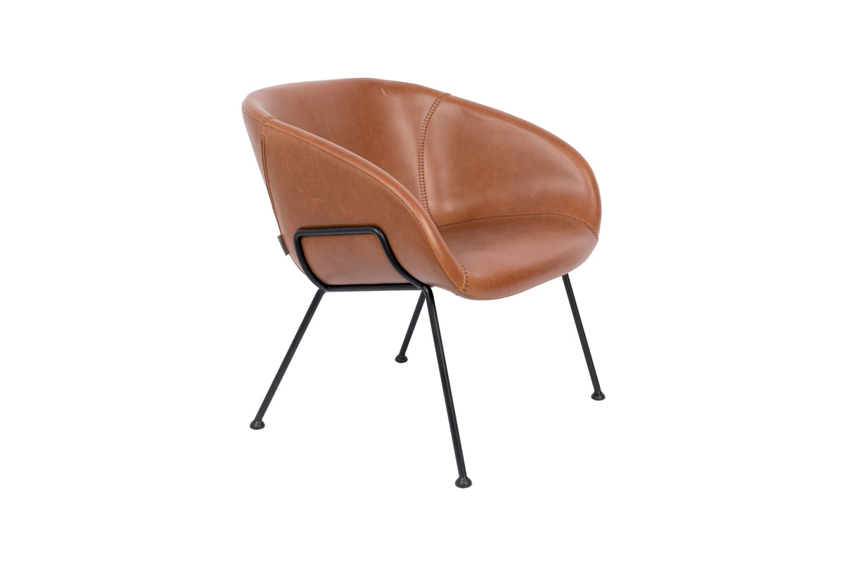 Loungestoel Feston Bruin