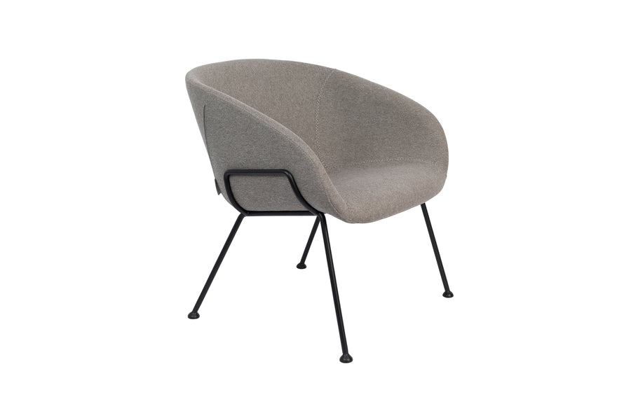 Loungestoel Feston Fab Grijs