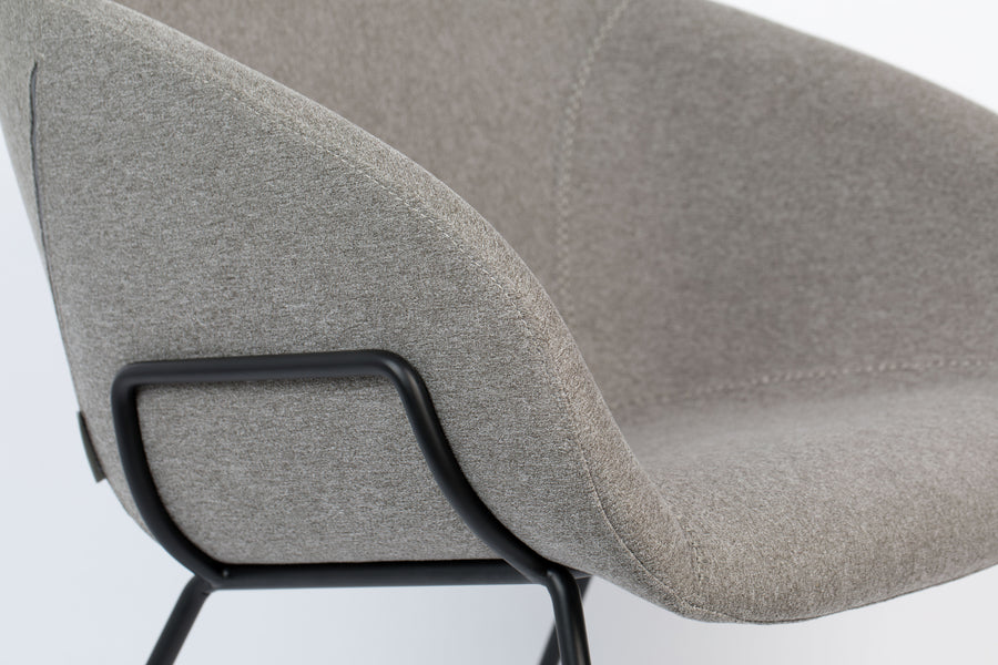 Loungestoel Feston Fab Grijs