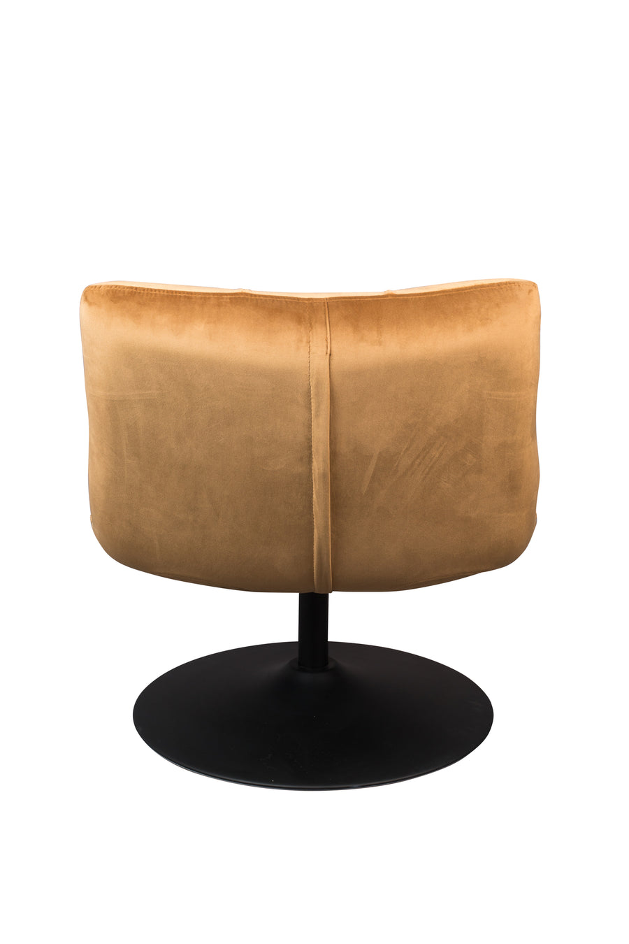 Loungestoel Bar Fluweel Golden Bruin