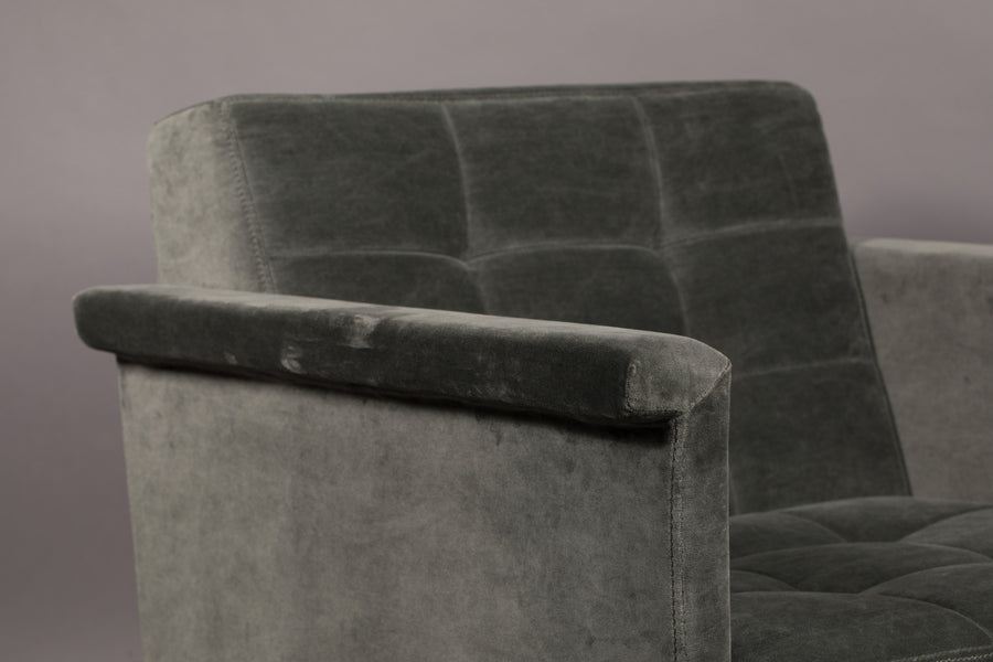 Loungestoel Sir William Vintage Grijs