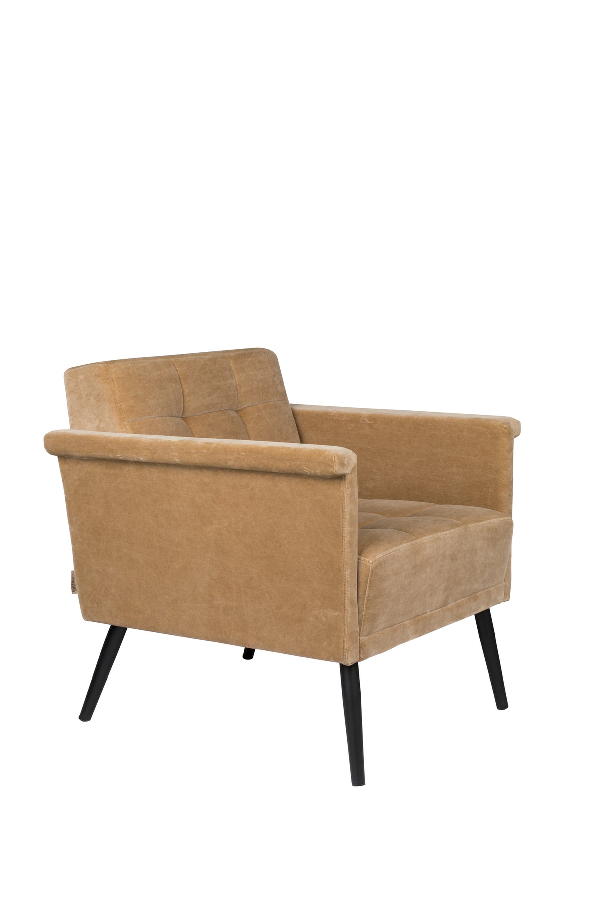 Loungestoel Sir William Vintage Camel