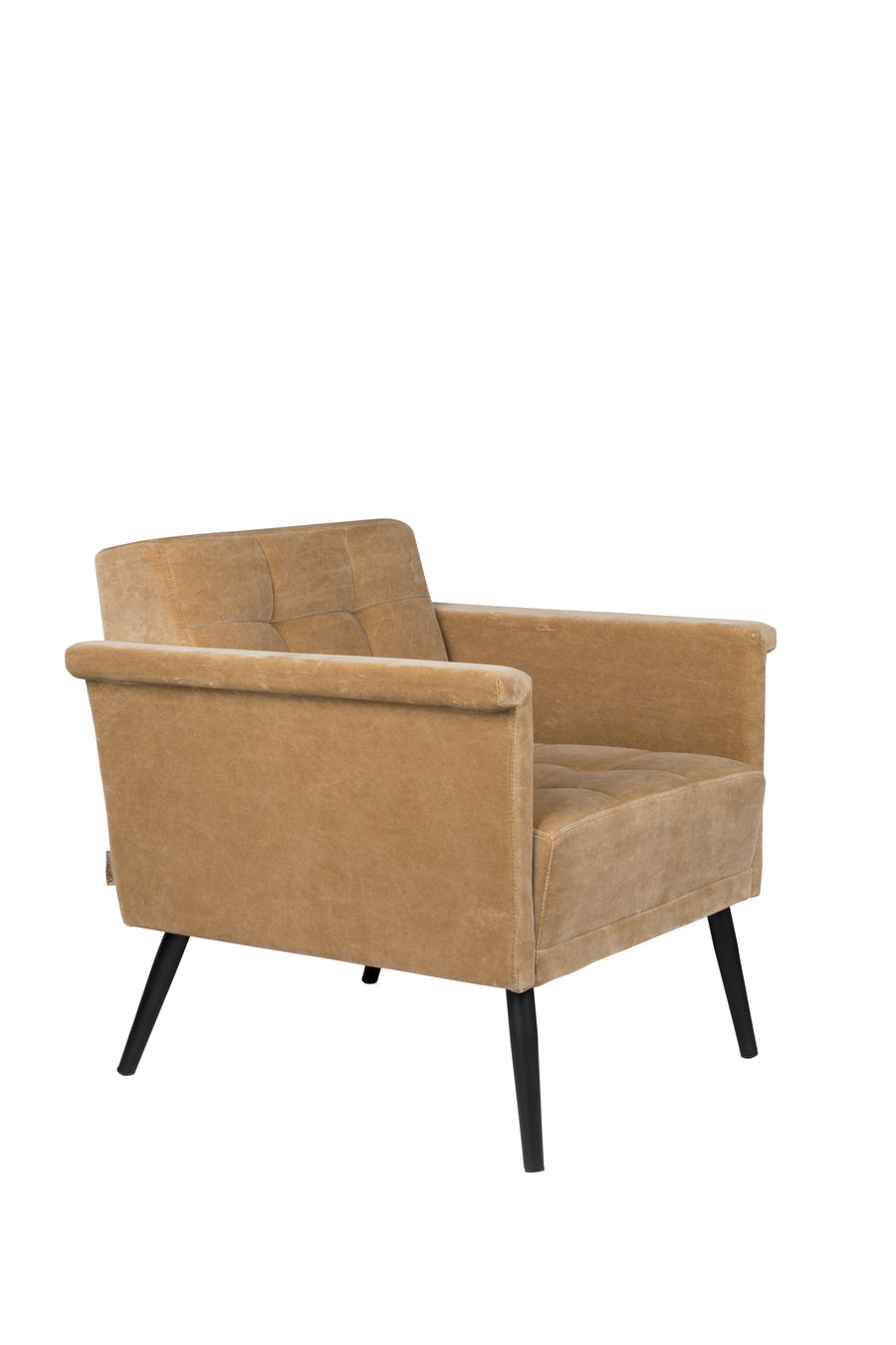 Loungestoel Sir William Vintage Camel