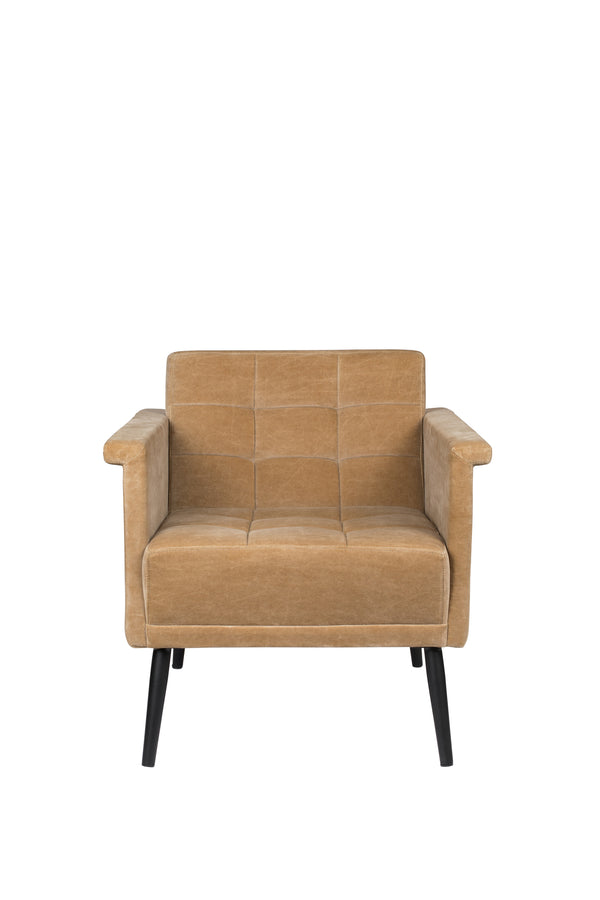 Loungestoel Sir William Vintage Camel