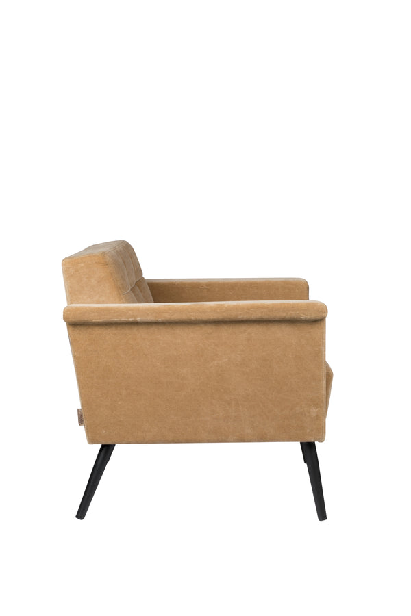 Loungestoel Sir William Vintage Camel