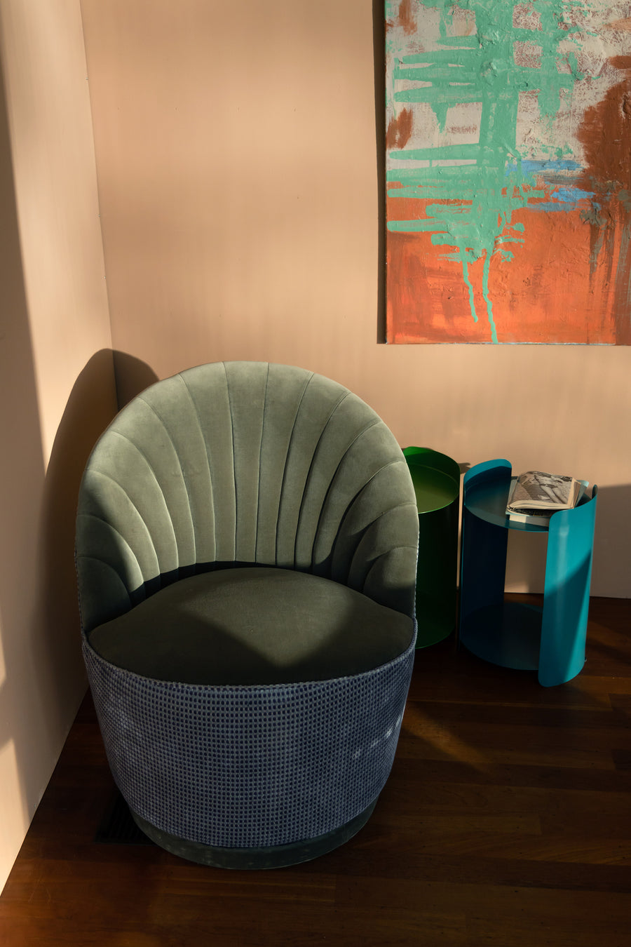 Loungestoel Madison Olive