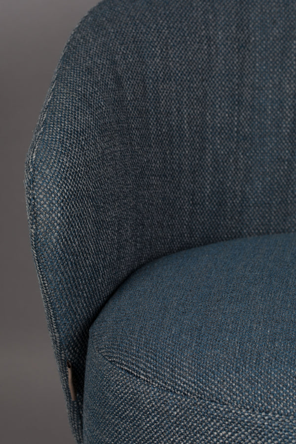 Loungestoel Waldo Blauw