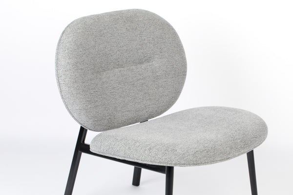 Loungestoel Spike Grijs