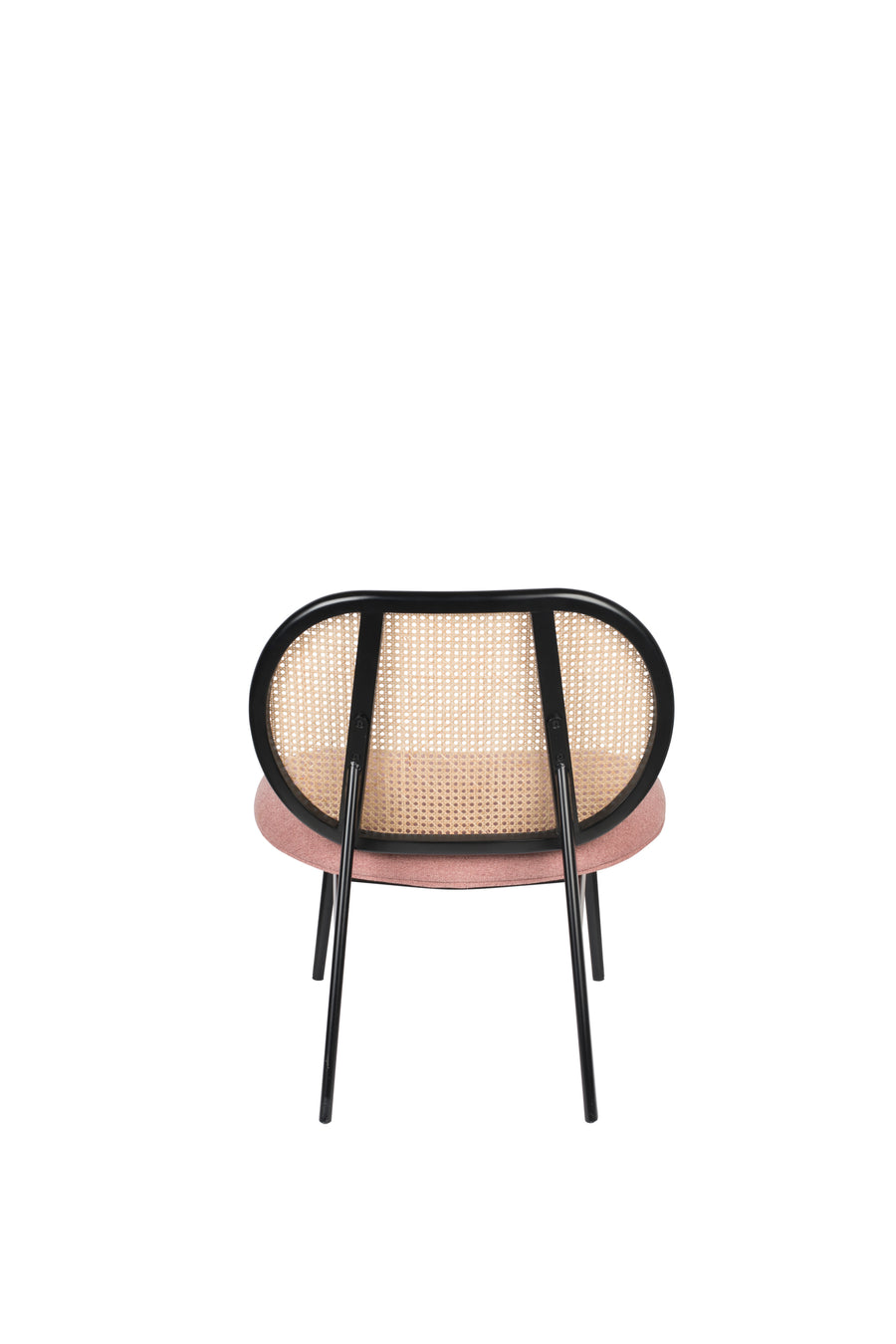 Loungestoel Spike Naturel/Roze