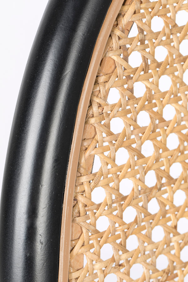 Loungestoel Spike Naturel/Roze