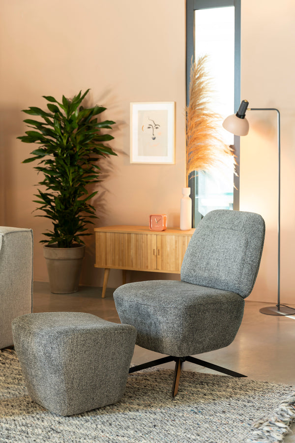 Loungestoel Dusk Licht Grijs Fr