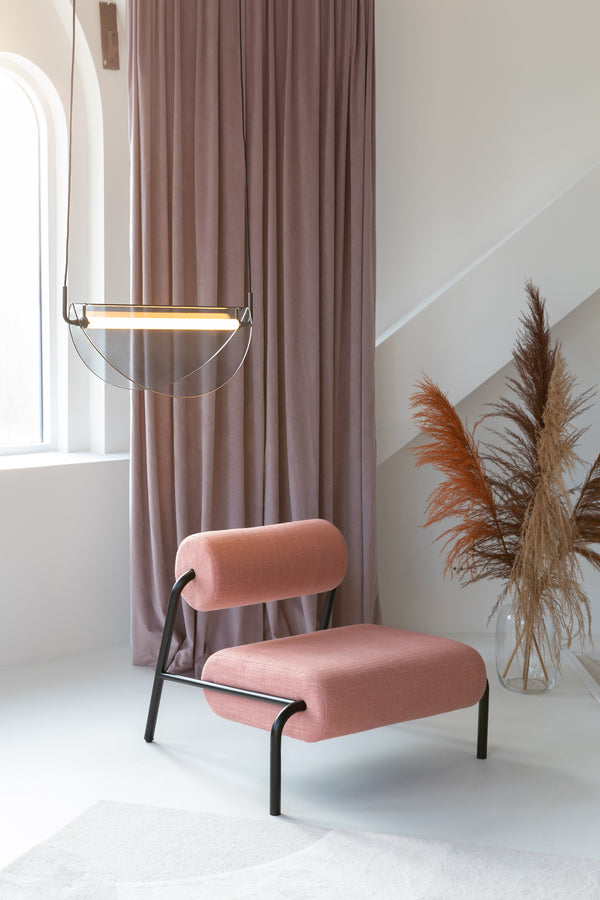 Loungestoel Lekima Roze