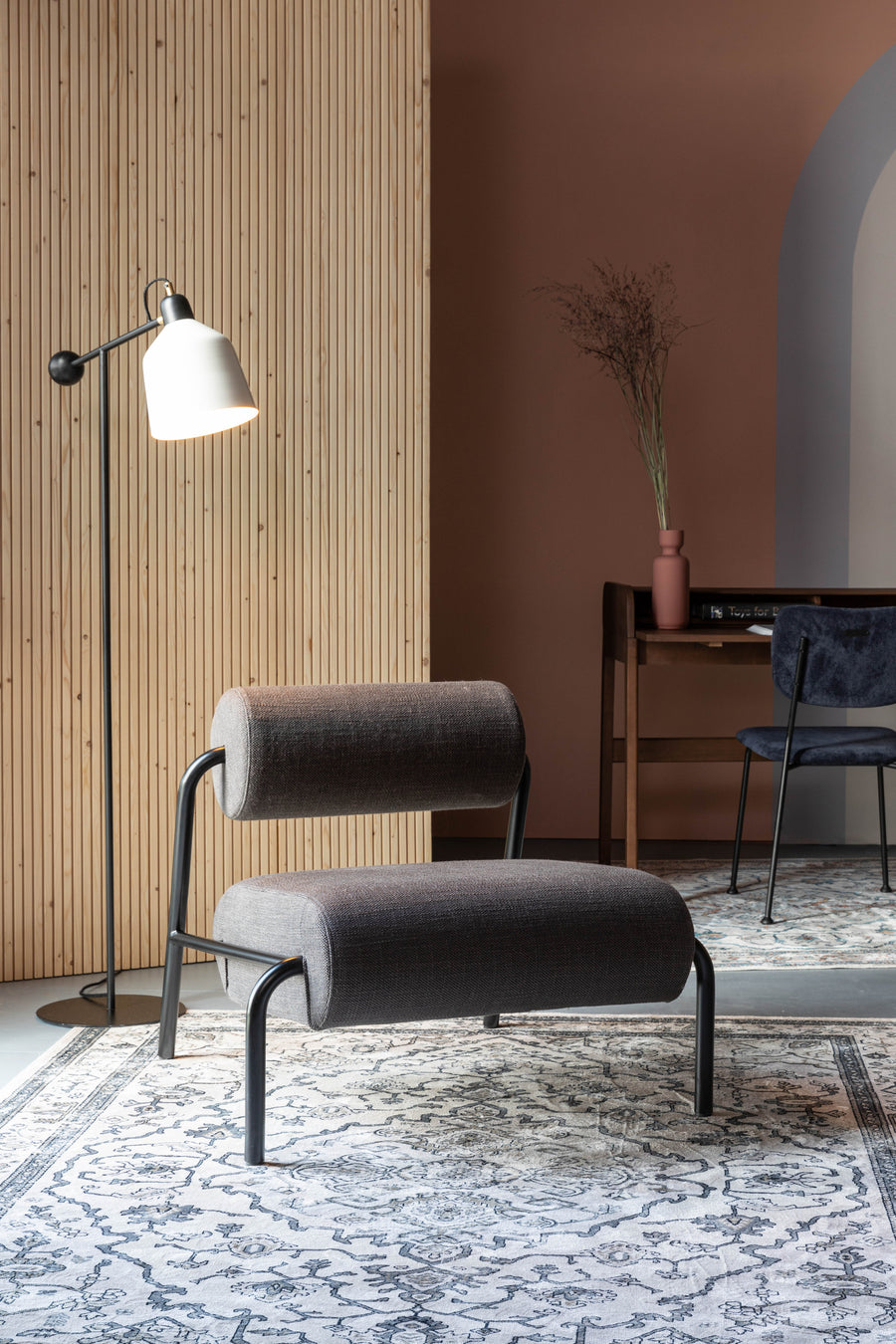 Loungestoel Lekima Donker Grijs
