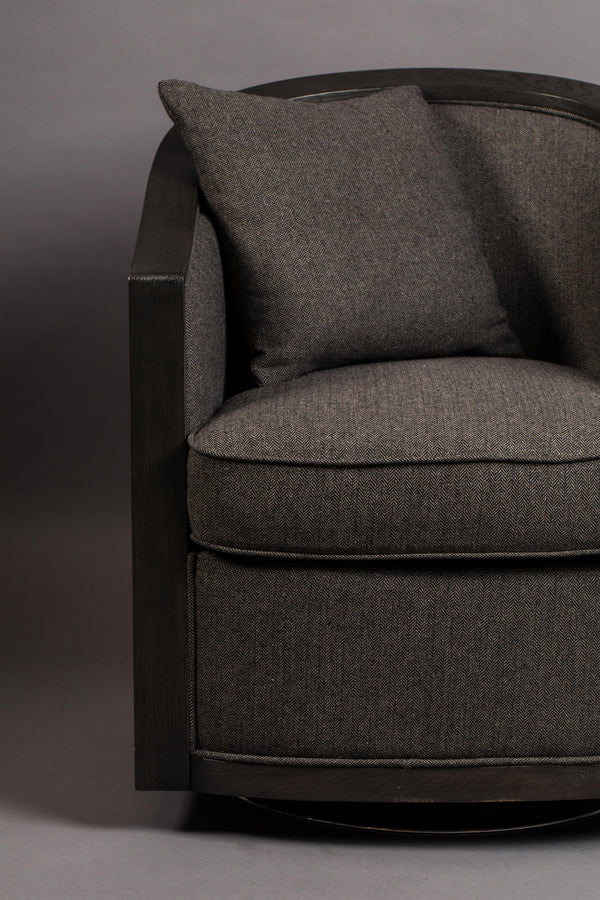 Loungestoel Amaron Naturel/Grijs Fr