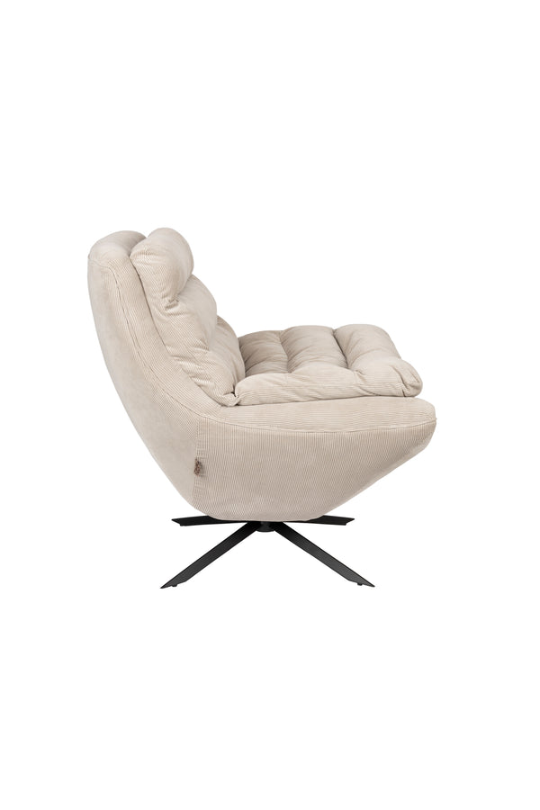 Loungestoel Vince Beige