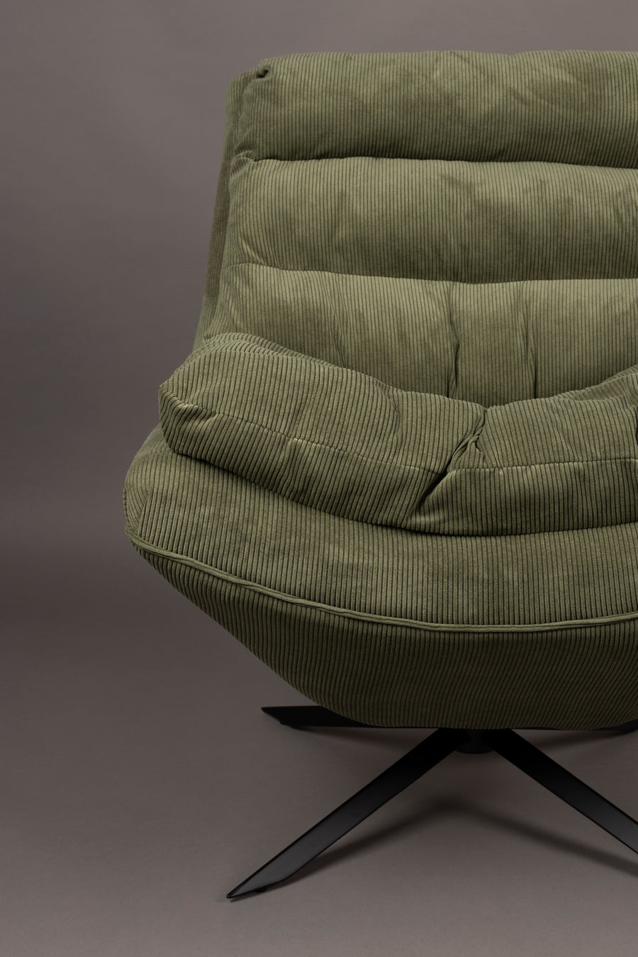 Vince loungestoel groen